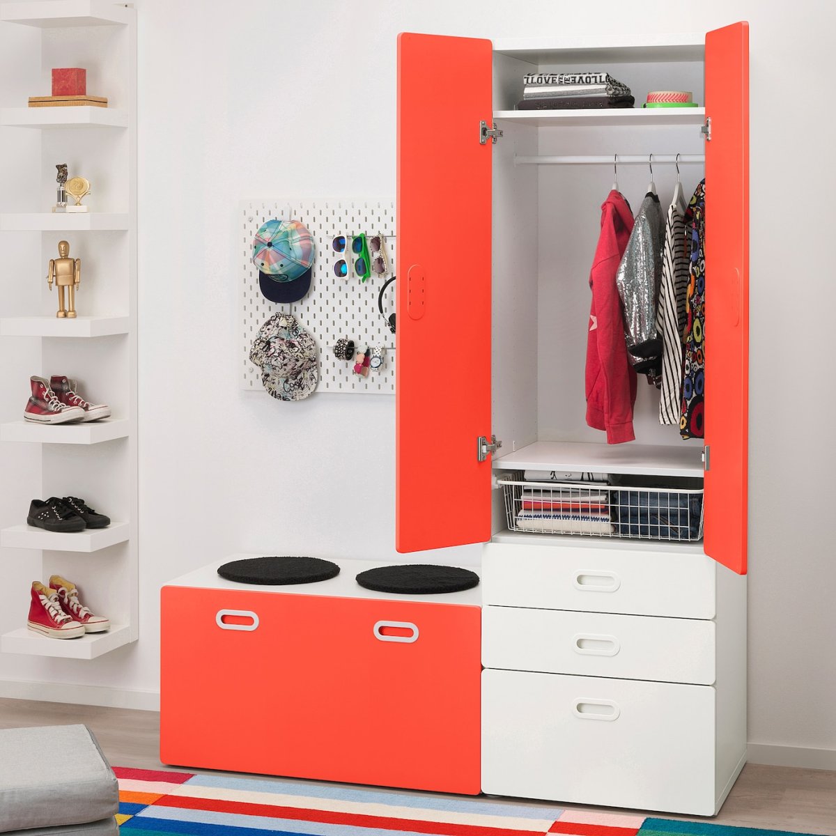 Детский шкаф икеа СТУВА