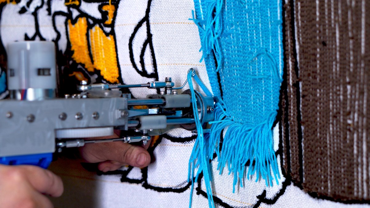 Тафтинговый ковер симпсон