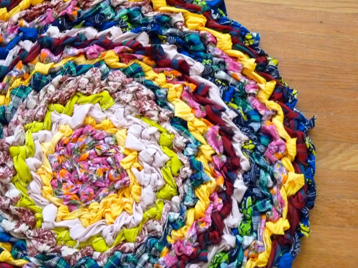 Коврики из ветоши