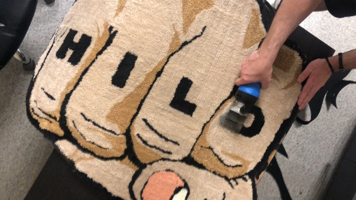 Ковры тафтинговые пистолетом