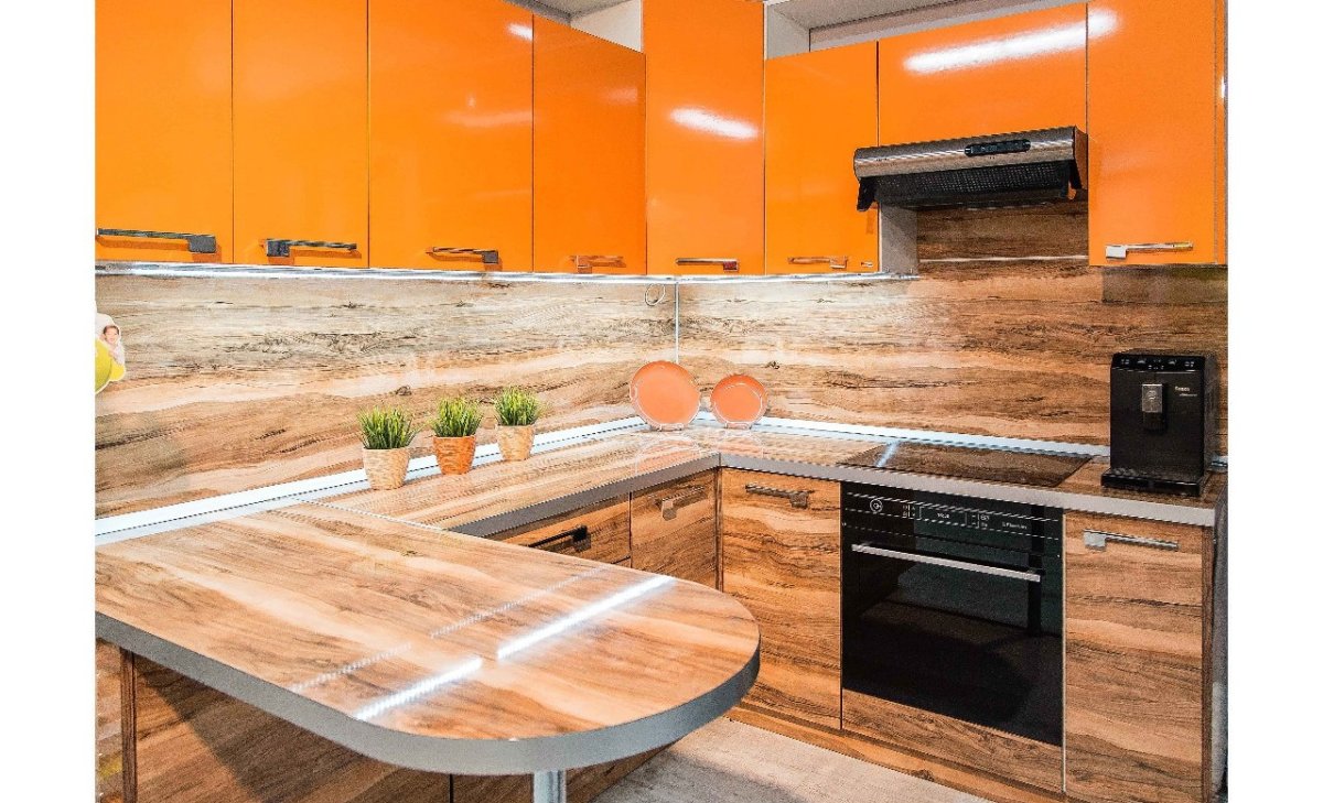 Столешница Вардек индийское дерево глянец