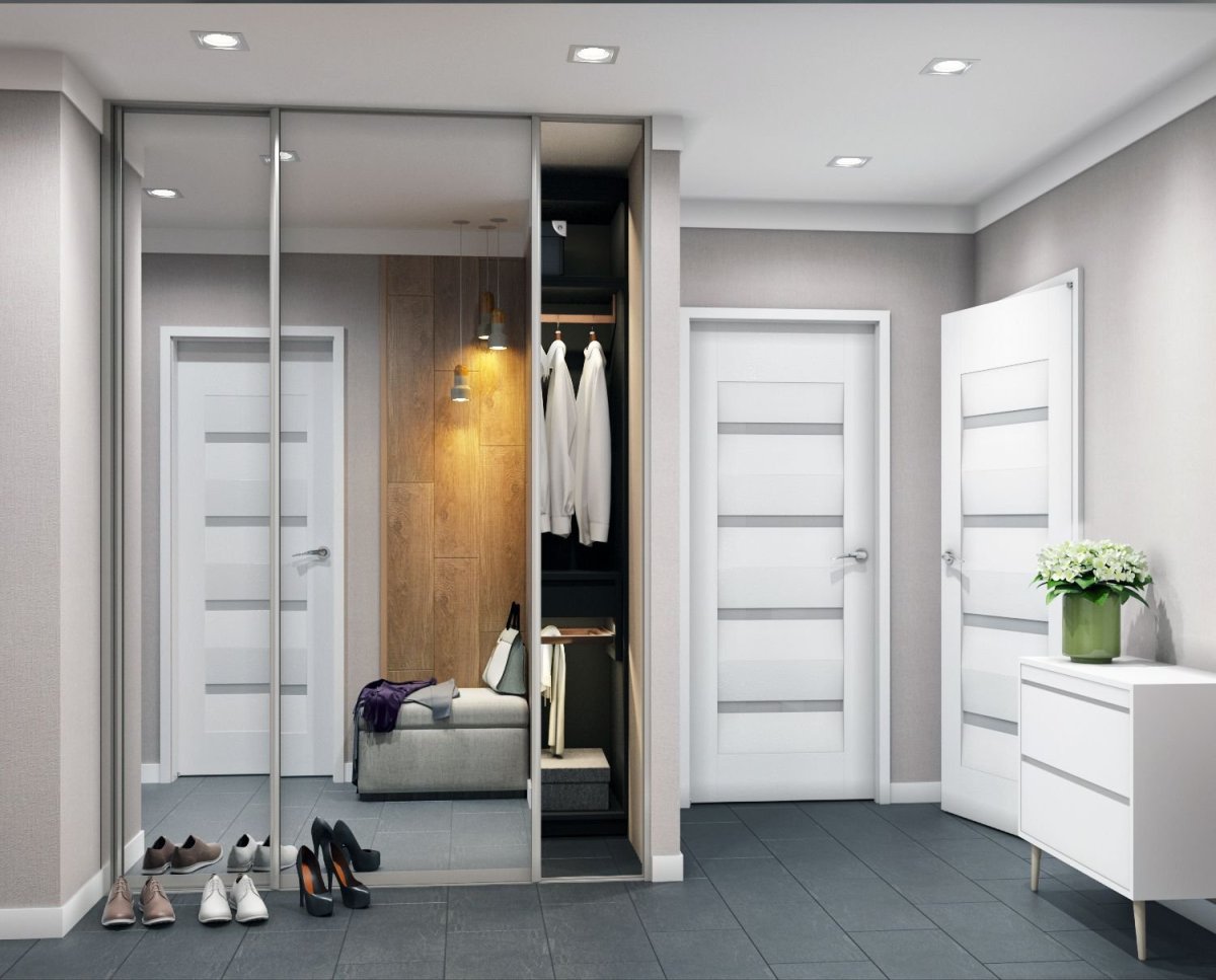 Визуализация шкафа в прихожую дизайн