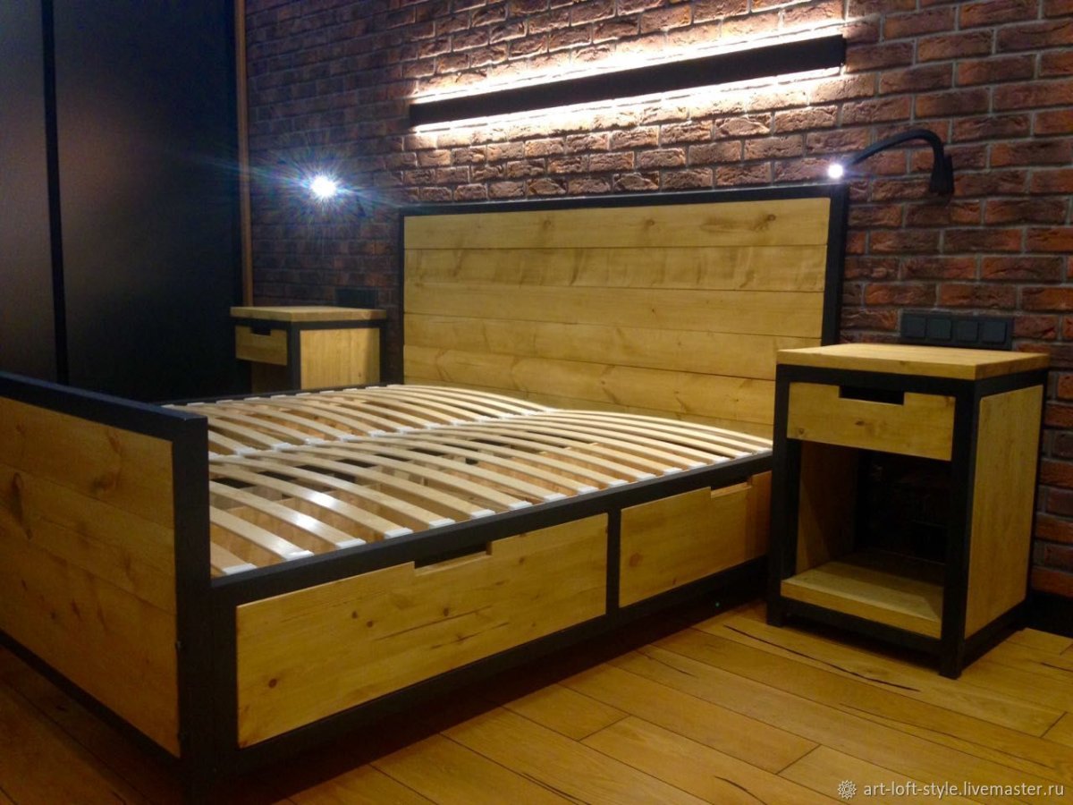 Кровать лофт 2 на 2