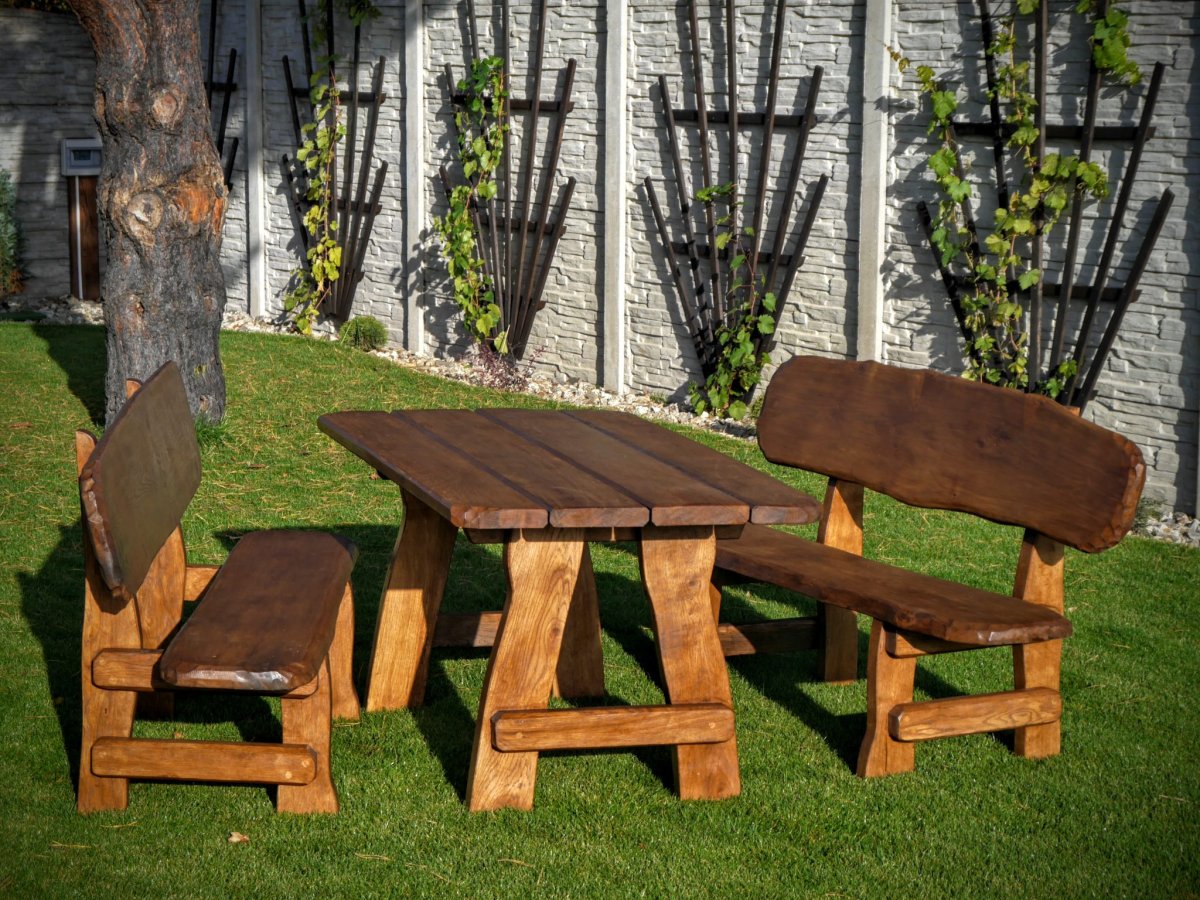 Деревянная Садовая мебель