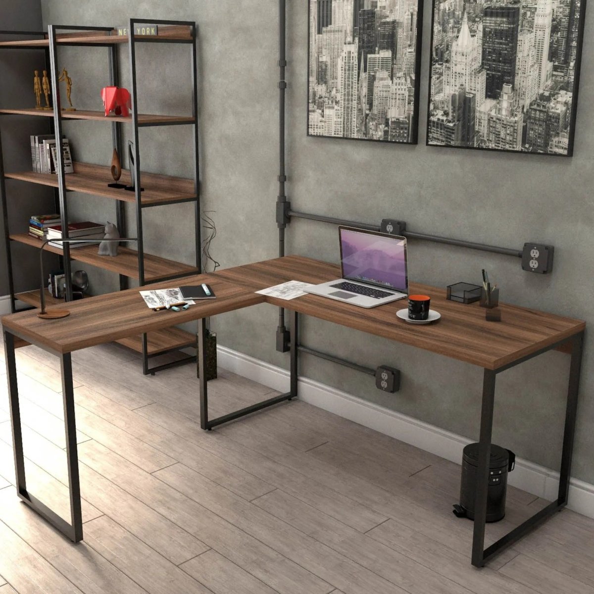 Стол "лофт 2" 1500x750