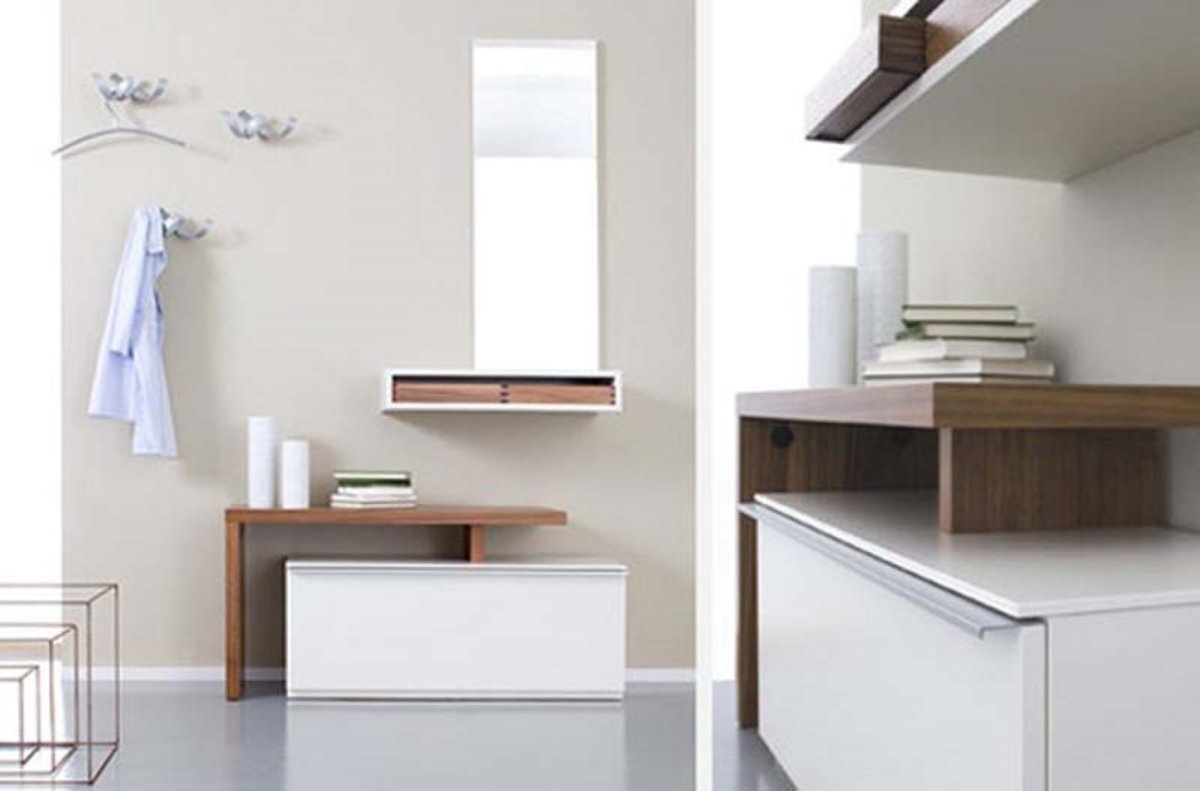 Консоль подвесная в прихожую Минимализм