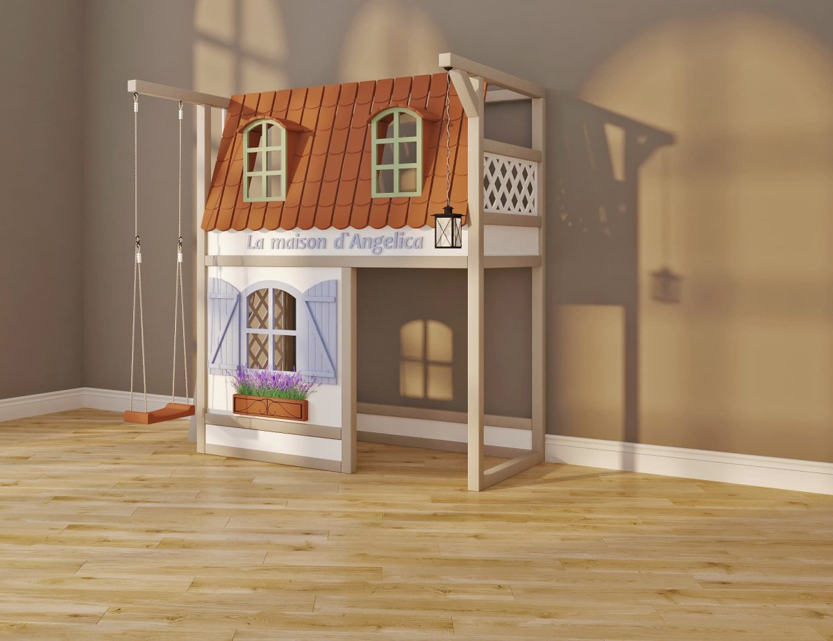 Кровать чердак Вуди