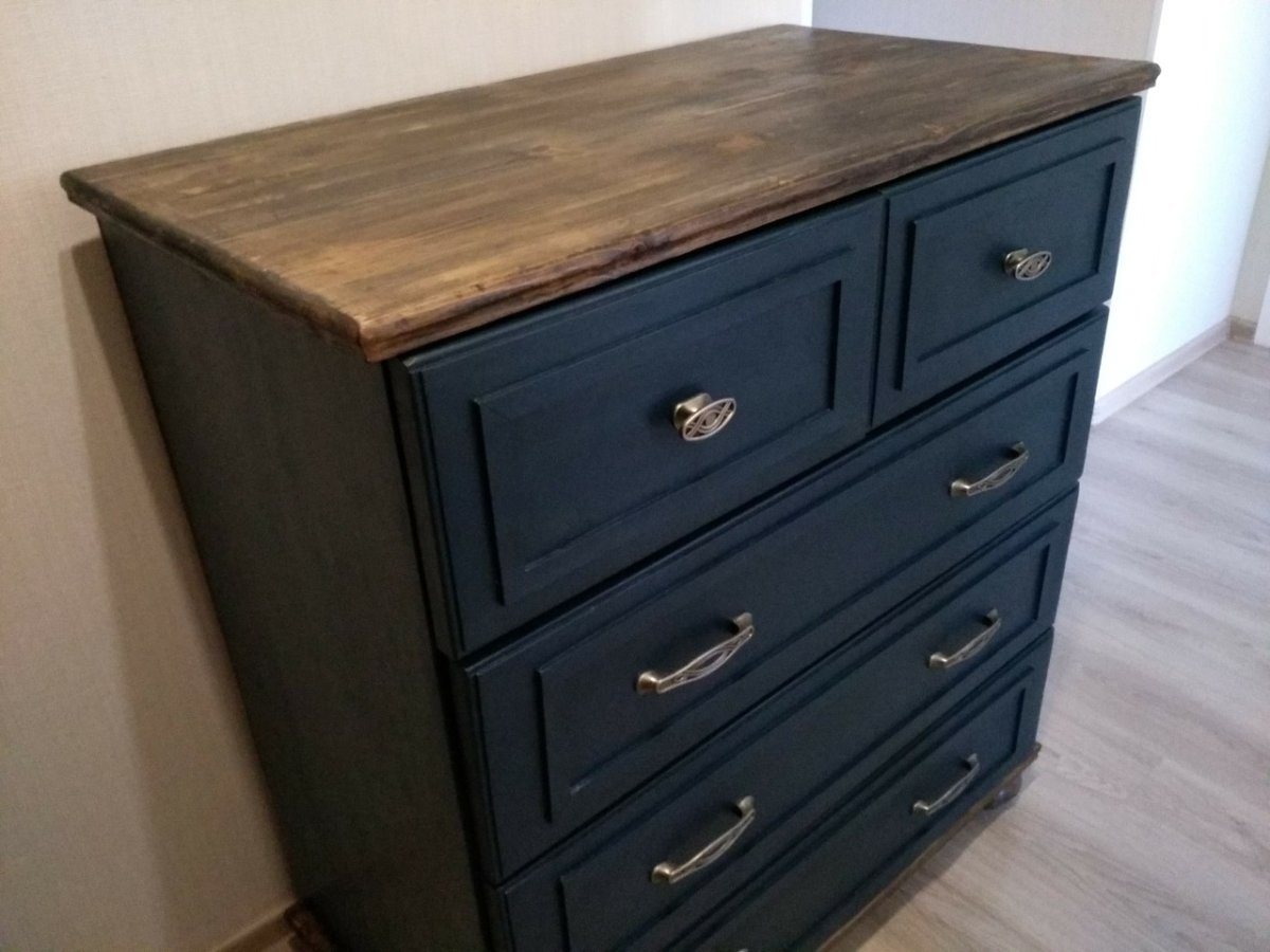 Переделка старого комода