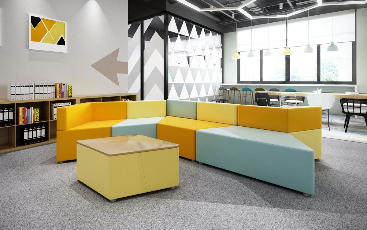 Модульные диваны для офиса
