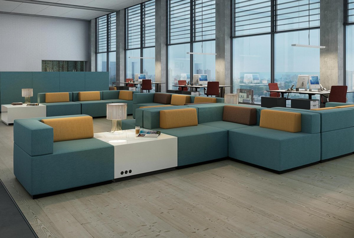 Мягкая мебель для общественных мест