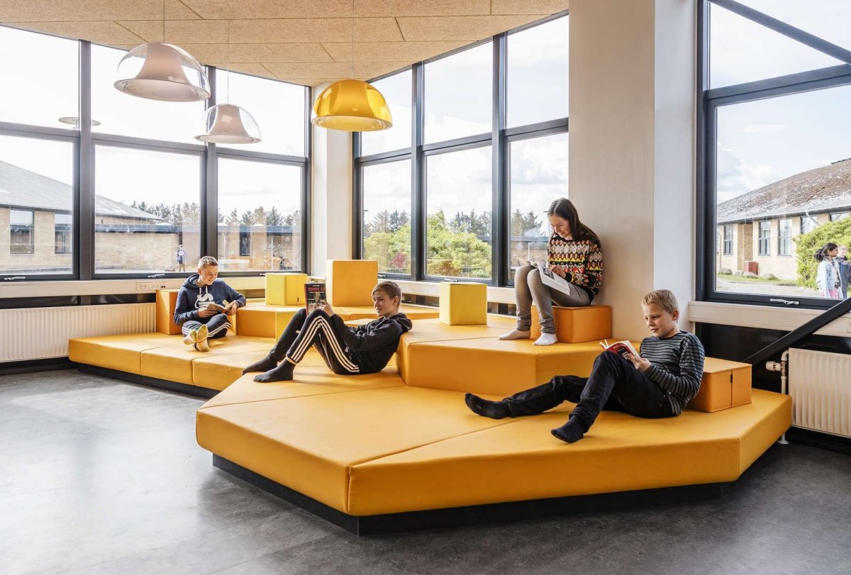 Зона отдыха в школе