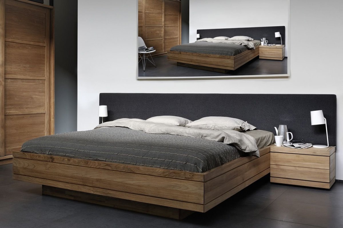 Кровать двуспальная Контемпорари