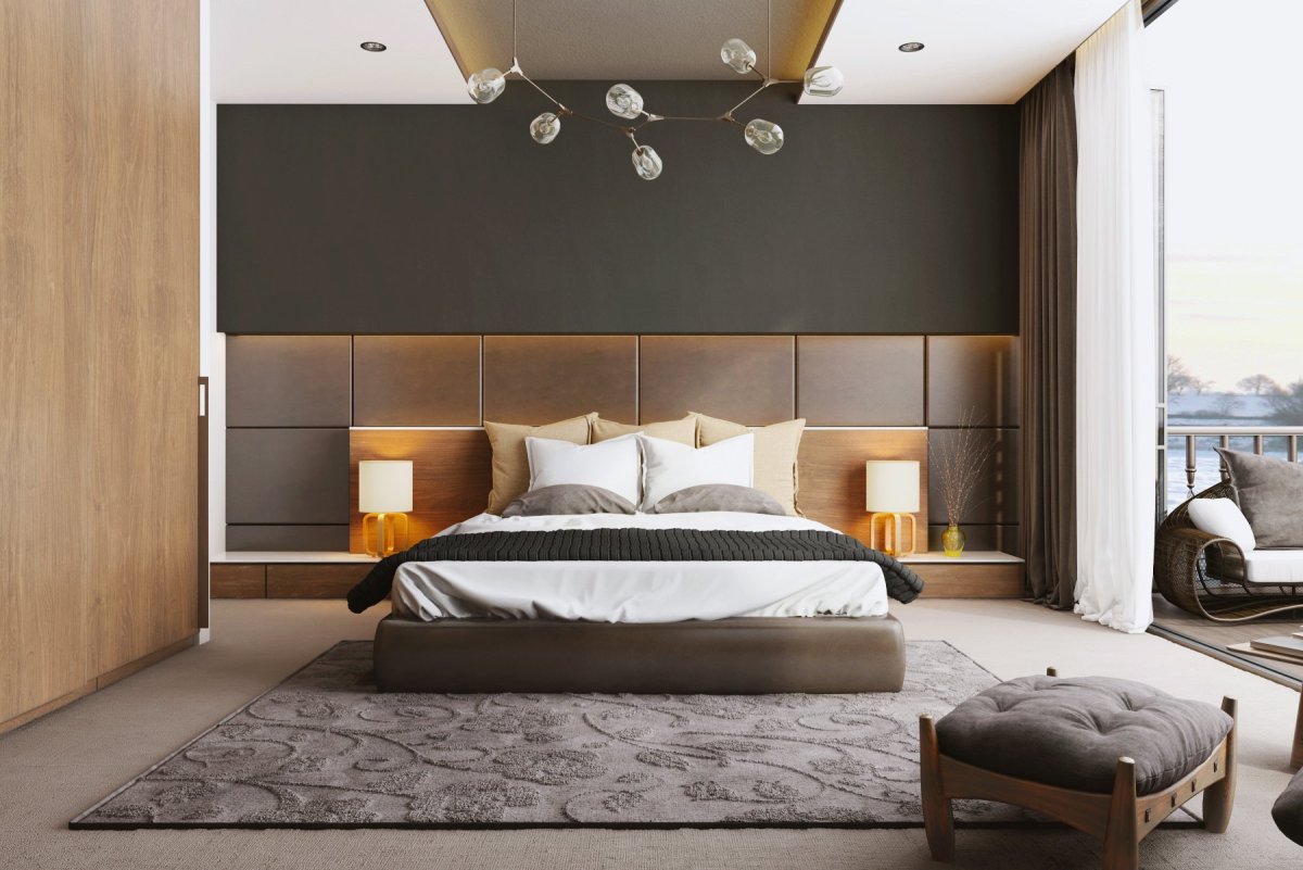 Modern Bedroom Designs кровать