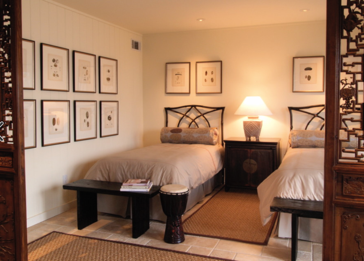 Комната с 2 кроватями зонально