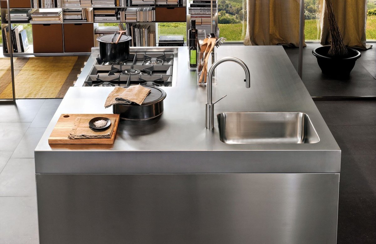 Arclinea кухни с островом