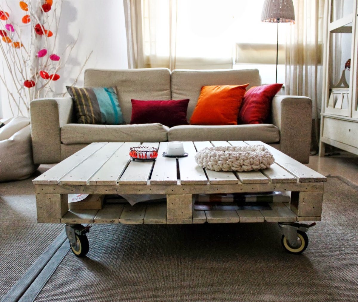 Мебель из европаллетов