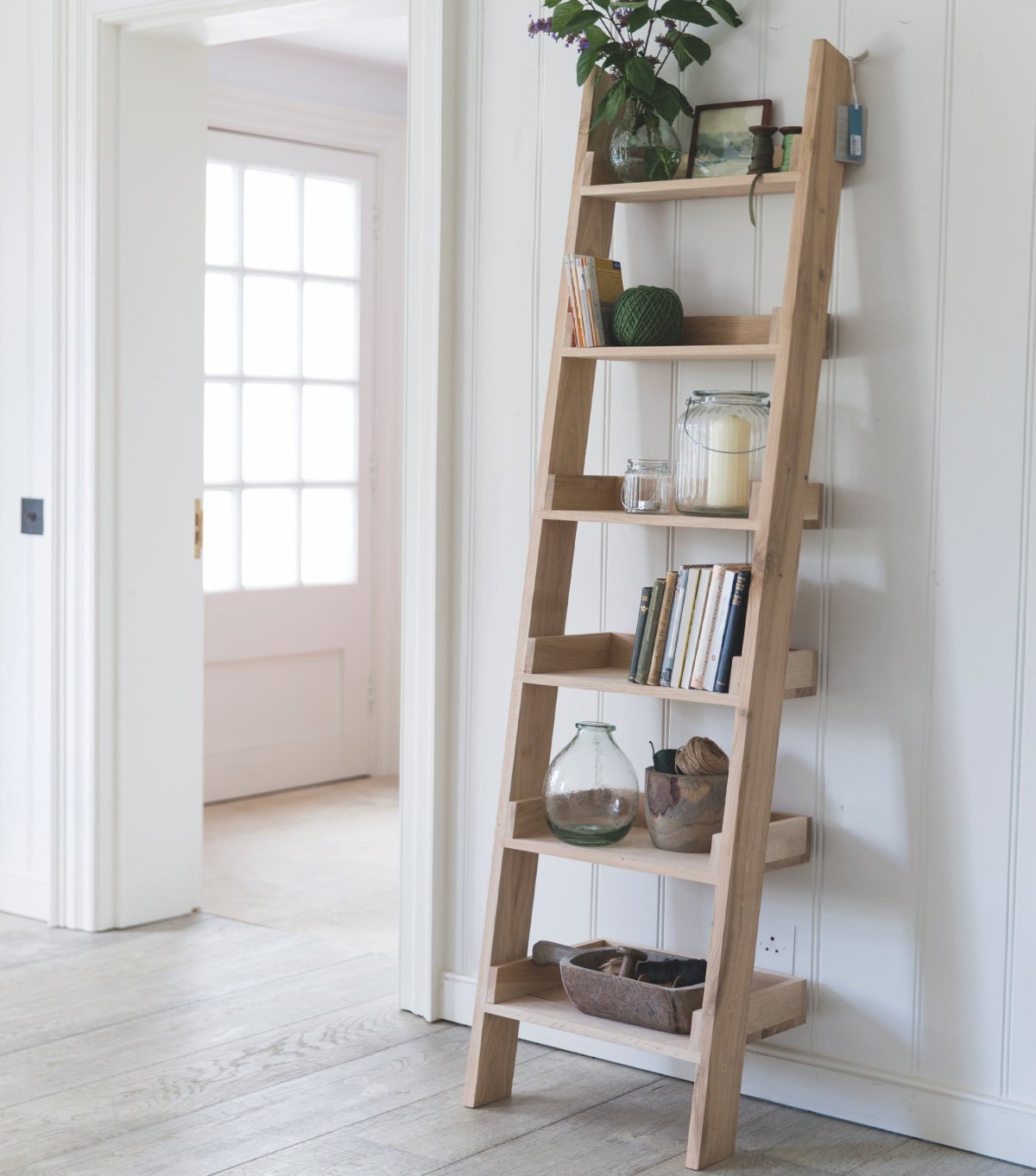 Стеллаж лестница