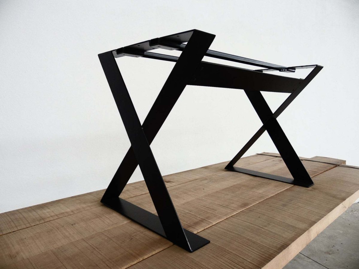 Подстолье из металла x образное