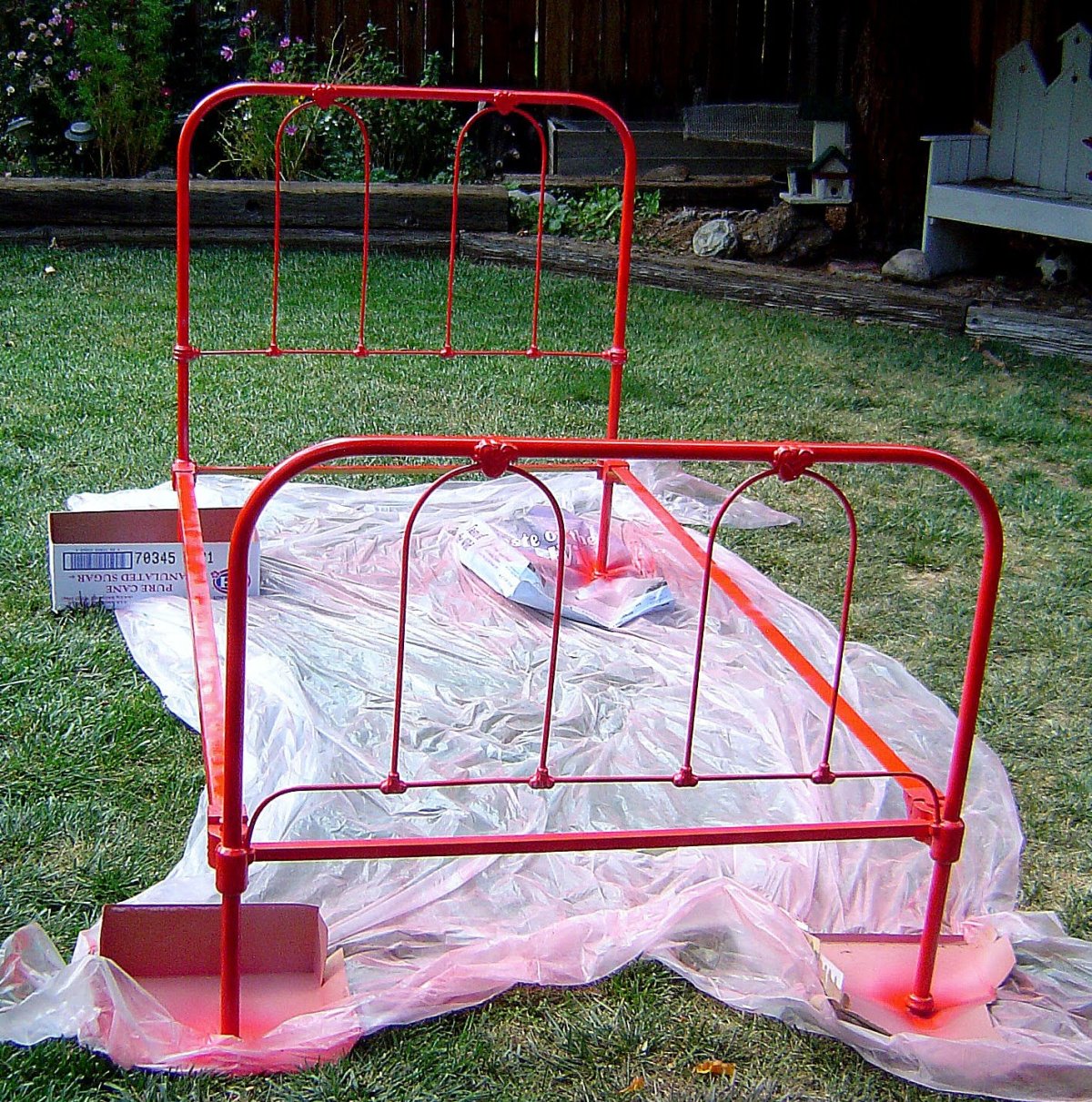 Из железной кровати