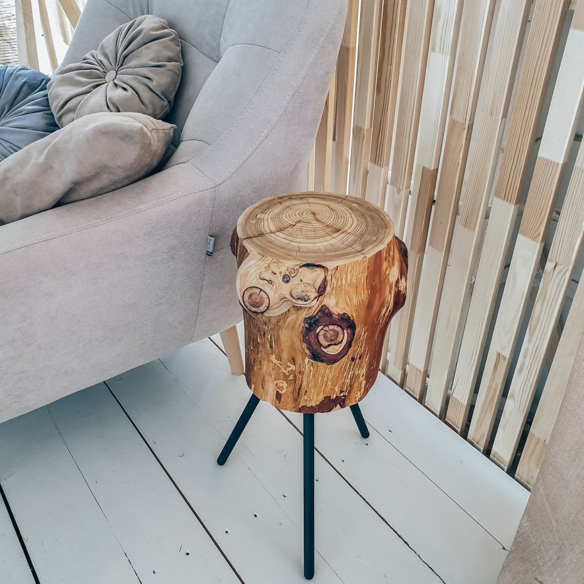 Мебель из пеньков