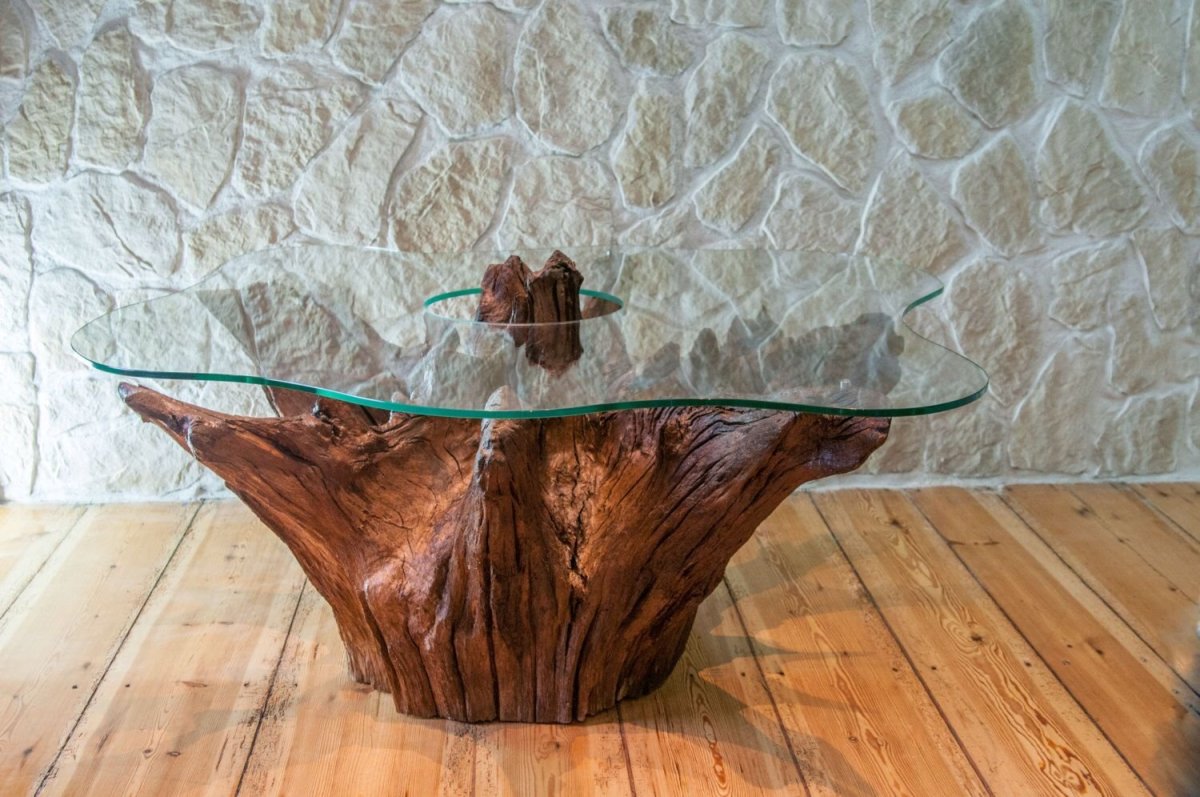 Журнальный столик из коряги
