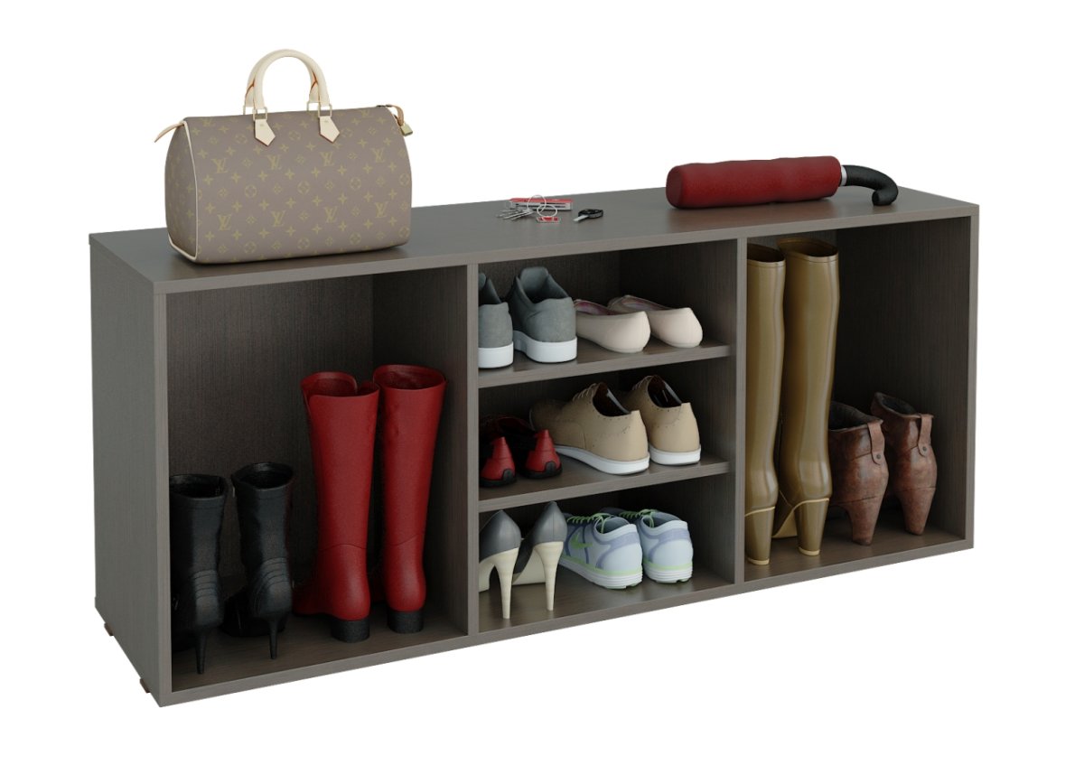 Полка для обуви Лана-3 пол-3 1с+2п с дверками