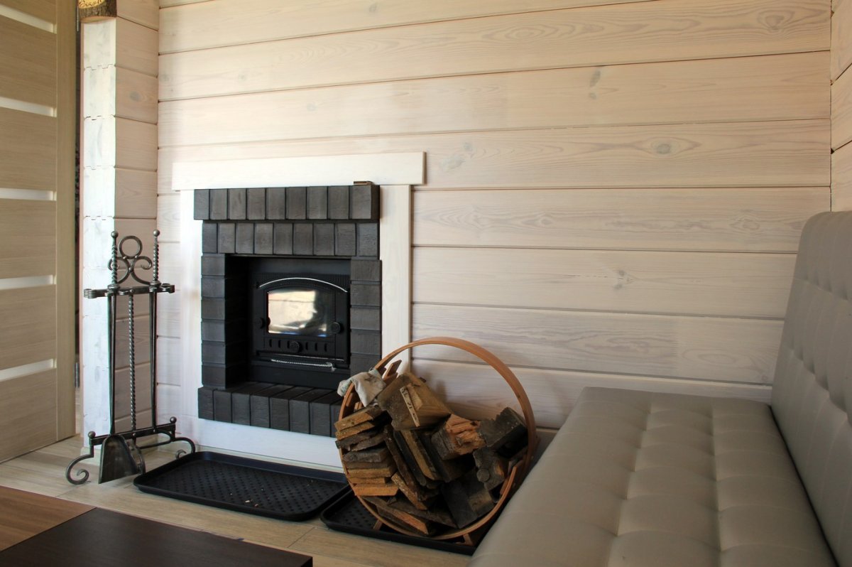 Печь в деревянном доме