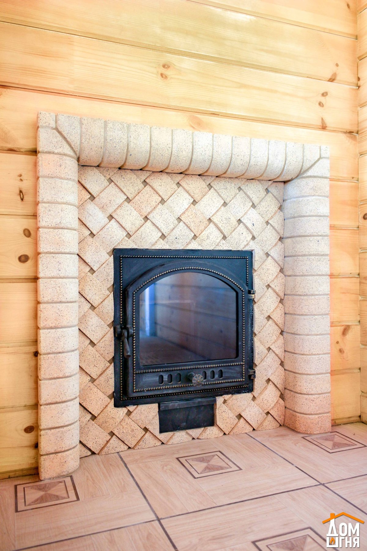 Портал для банной печи
