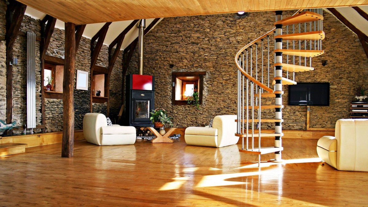 Необычный интерьер