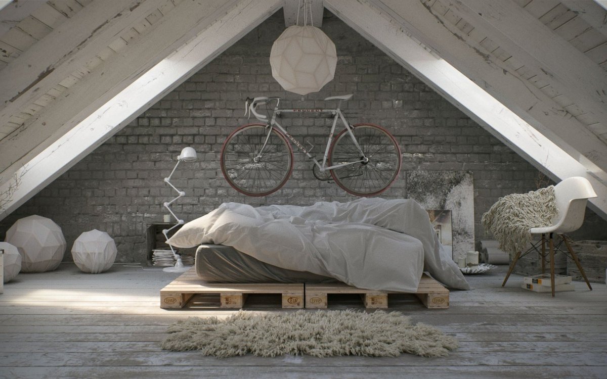 Комната на чердаке