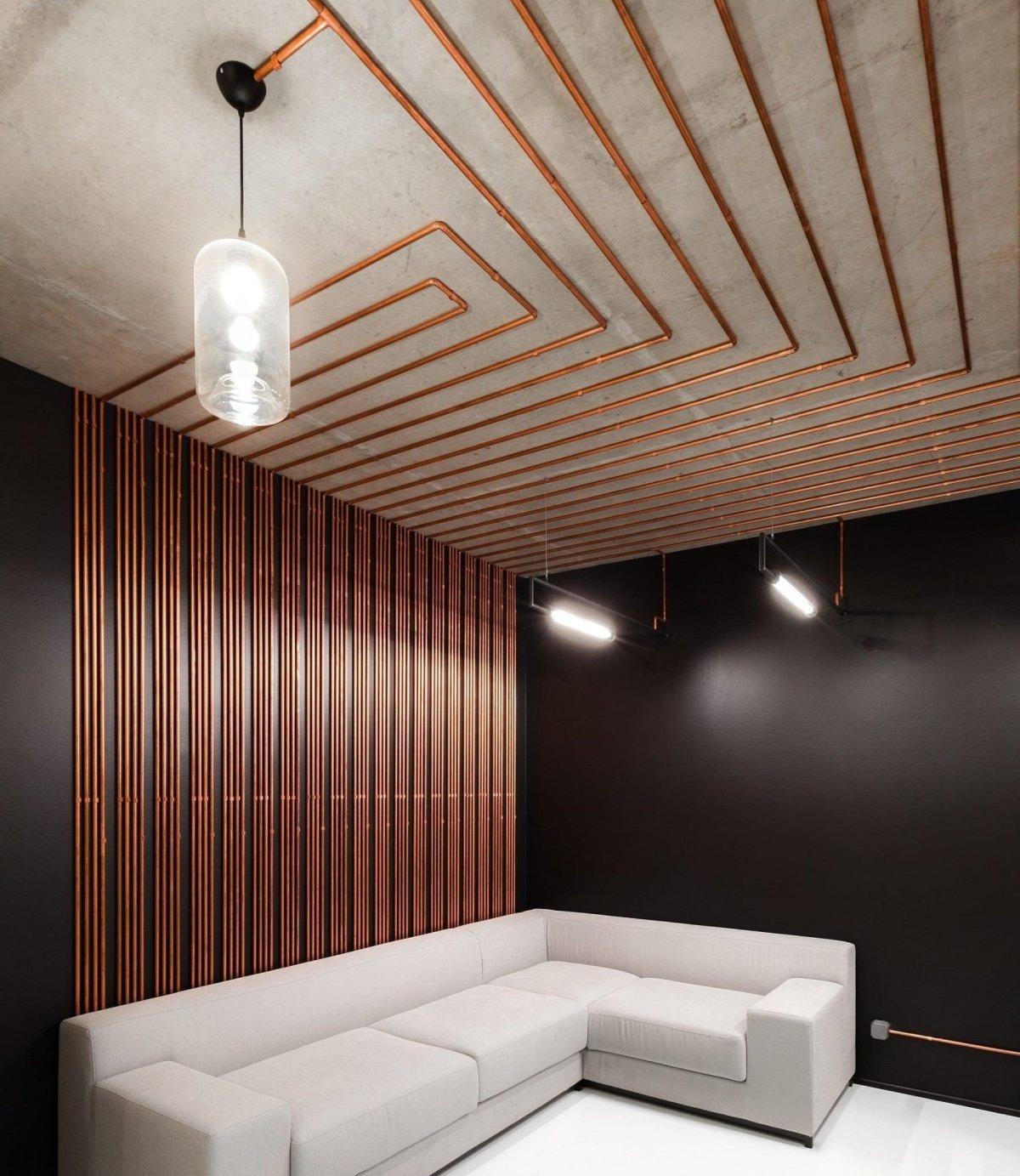 Потолок дизайнерские решения