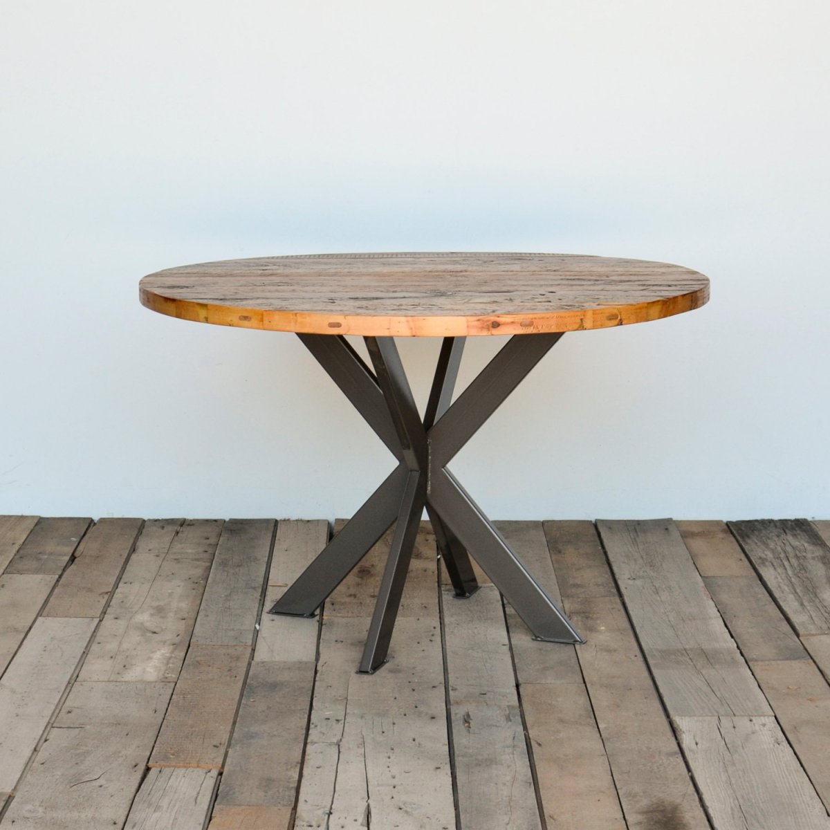 Стол Loft Wooden Round