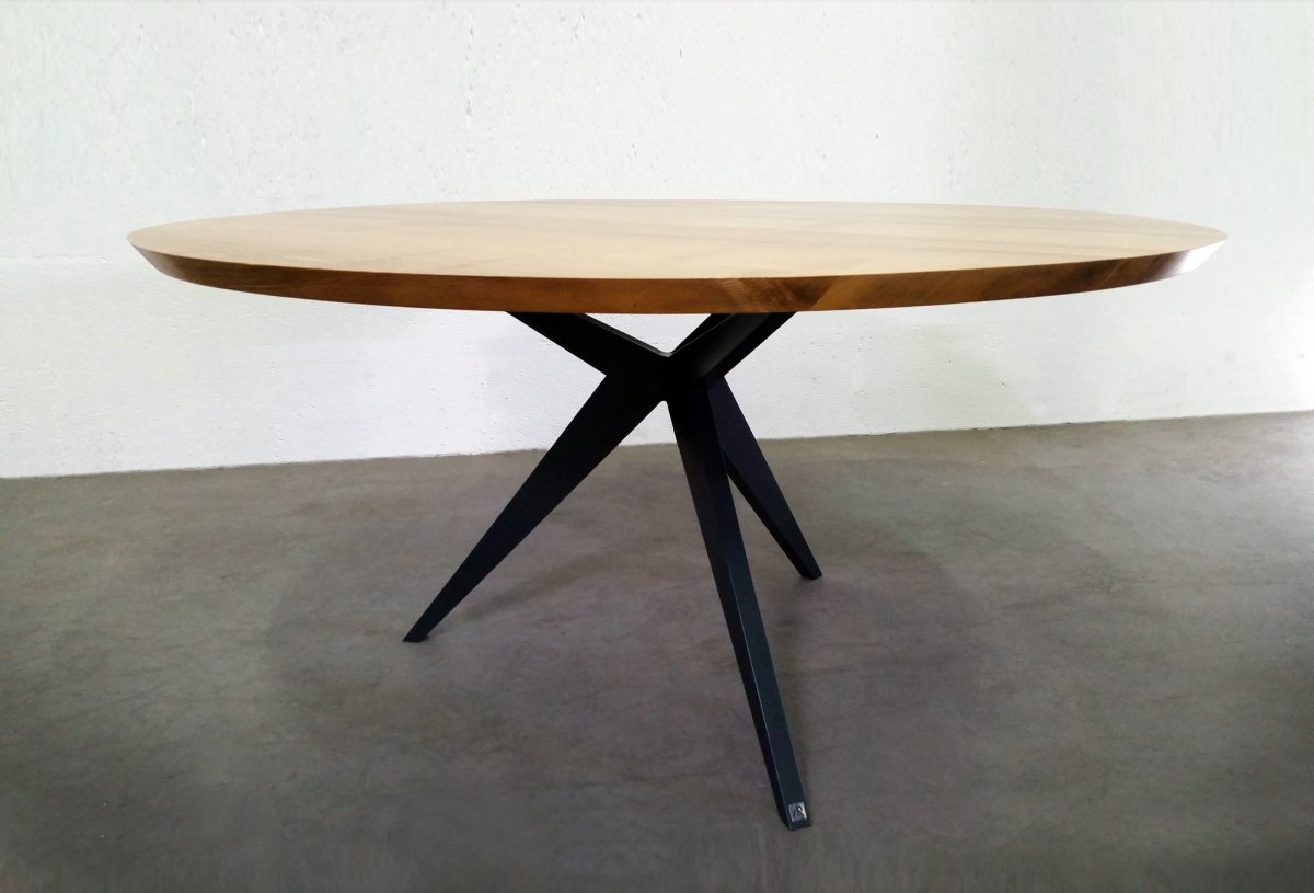 Стол кухонный овальный лофт