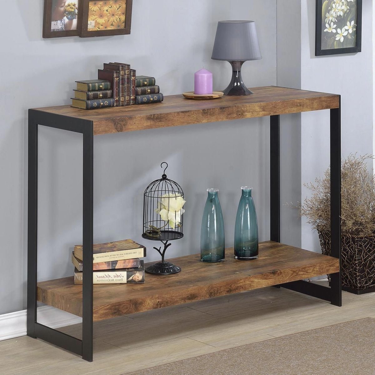 Консоль в стиле лофт