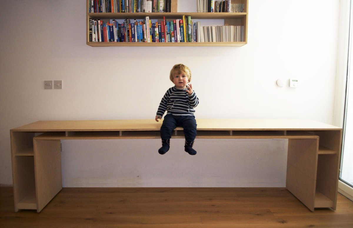 Офисный стол из фанеры