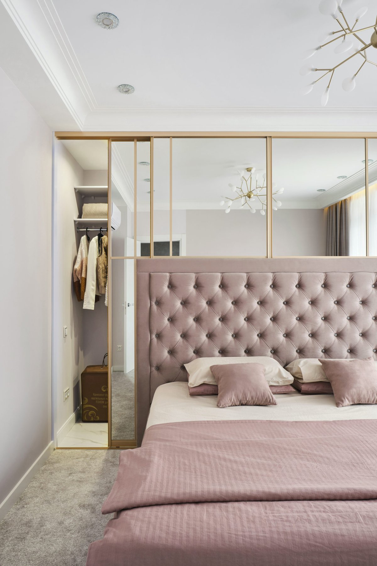 Спальня с гардеробной