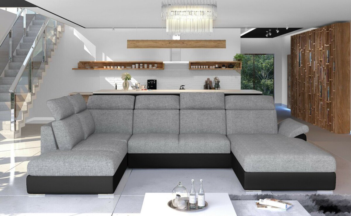 П-образные диваны для гостиной