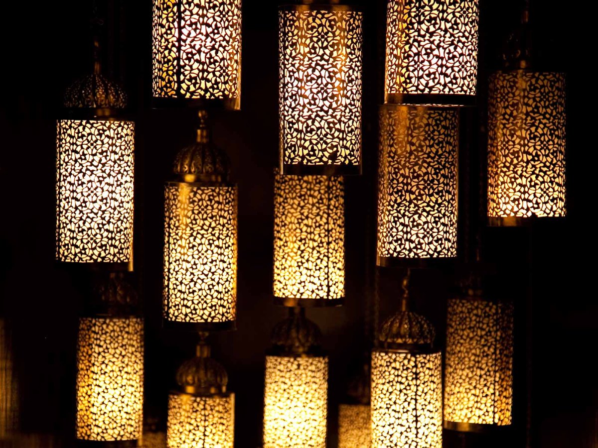 Светильник перфорированный Марракеш