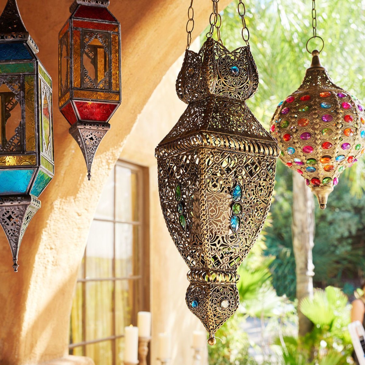 Марокканские фонарики