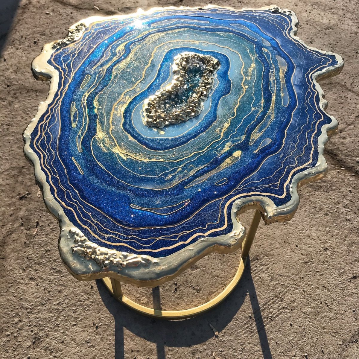 Жеода из эпоксидной смолы