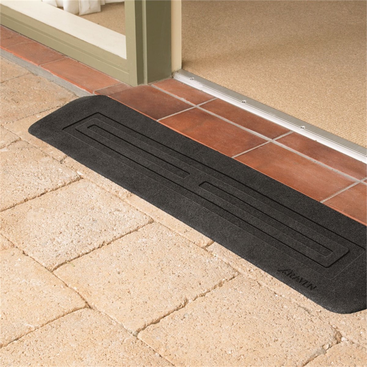 Raven Rubber Threshold Ramp