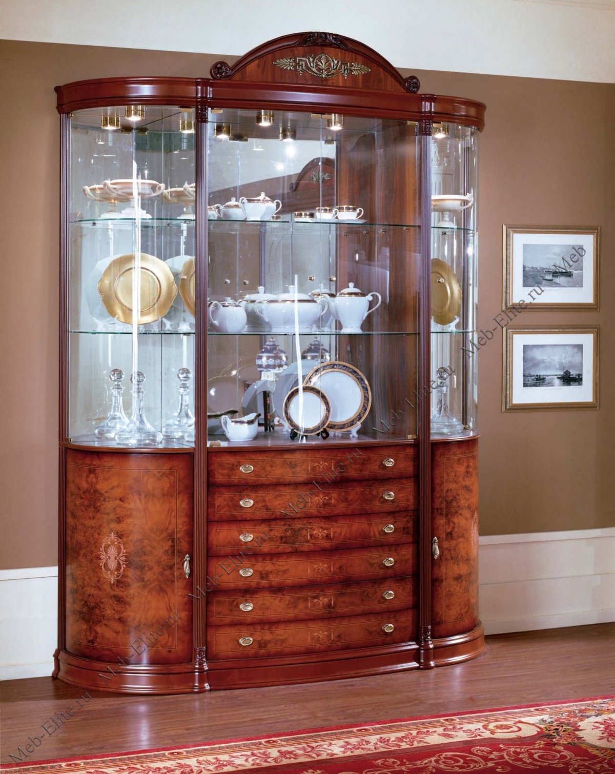 Витрина 521 Dana пекан