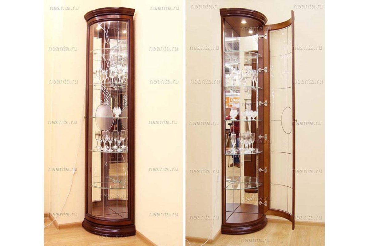 Витрина угловая Джулия 2997 Эвита
