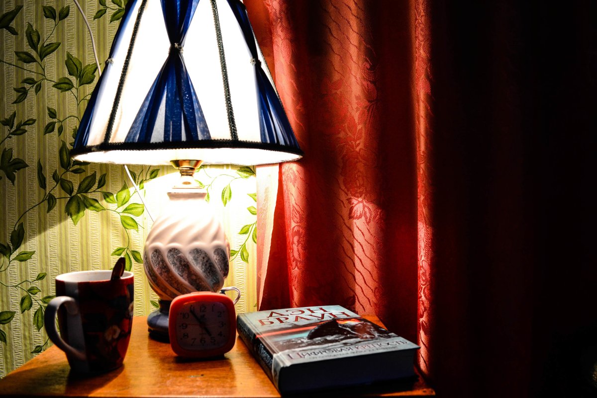 Уютная лампа