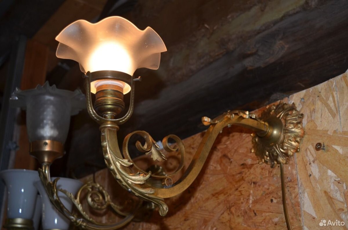 Советский светильник на стену