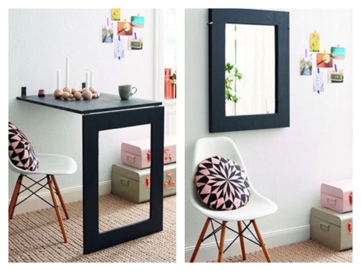 Откидной стол-зеркало трансформер "Mirror".