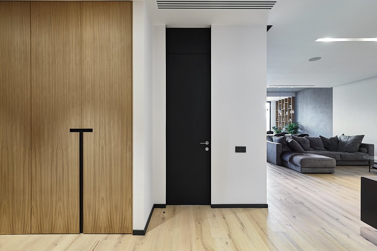 Двери Инвизибл в интерьере