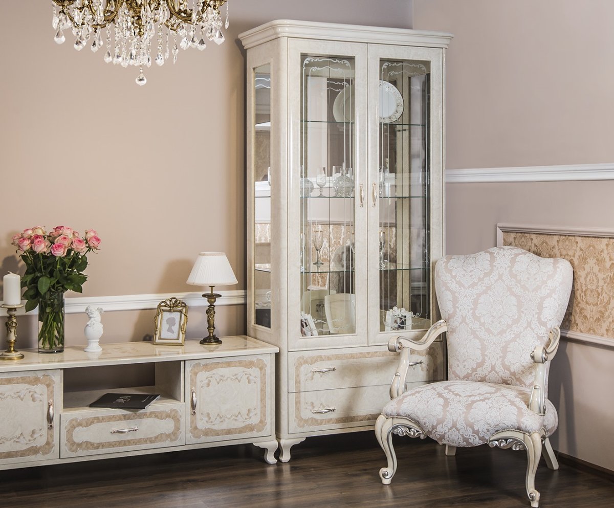 Ветрина Патрисия 2-СТВ крем корень глянец