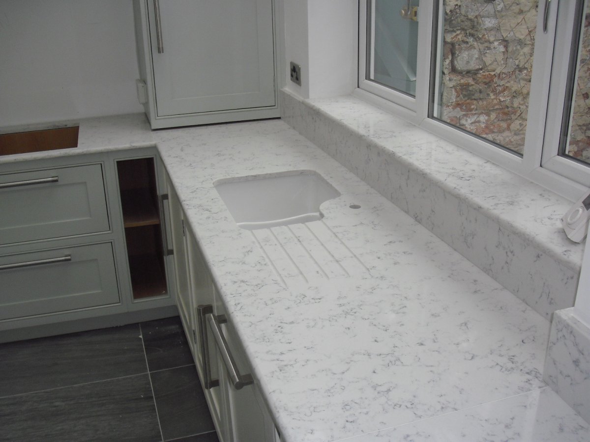 Кварц агломерат подоконник