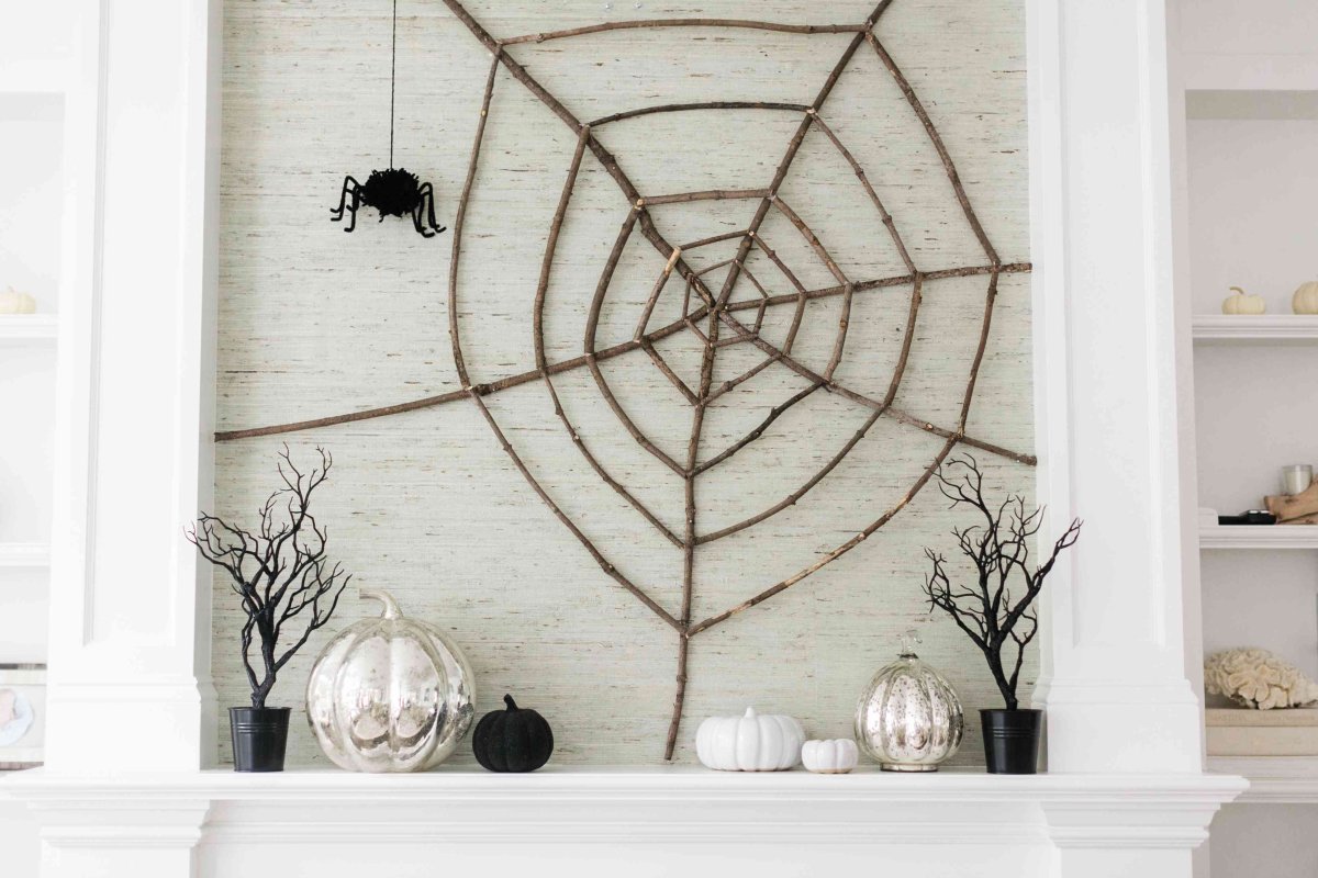 Паутина из веток